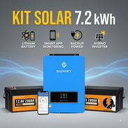 Kit de Energía solar 3.6kw con 7.2kwh - Img 56821347