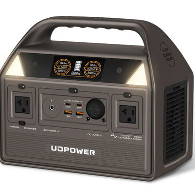 UDPOWER Generador solar C600 batería LiFePO4 de 595 Wh - Img 124667662
