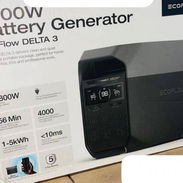 PLANTA ELECTRICA ECOFLOW DELTA 3 DE 1800 W HASTA 3600 W.NUEVA EN CAJA, TENEMOS PANELES SOLARES 400 W. - Img 55460380