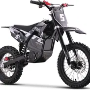 MotoTec 60V 2000W Moto eléctrica de cross Pro, color gris litio - Img 57151918