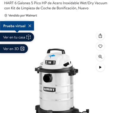 Aspiradora de carro hart 6 galones nueva en caja - Img 120425876