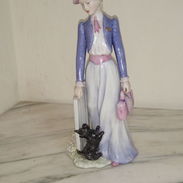 Muñeca de porcelana antigua, marca porcelana Galos - Img 55466822