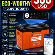 Batería Eco Worthy 12.8V 100Ah - Img 57559137