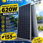 54321162 VENTA MAYORISTA 🤑🤑🤑 ☀️🔋 PANELES SOLARES VENTA POR PARLE 620W BIFACIALES 🔋☀️ ⚡ Potencia: 620W ☀️ Tecnología - Img 57747540