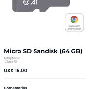 Micro SD Sandisk (64 GB) - Img 55376413
