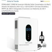 Inversor Híbrido Solar POWLAND 12000W - Img 57005221