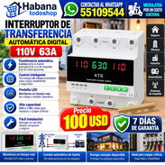 Interruptor de transferencia automática digital, 110v 63A nuevos !!! - Img 55090009