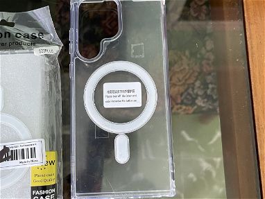 Forro transparente MagSafe anti caídas para Samsung S22 ultra - Img main-image