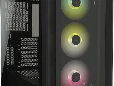 Corsair iCUE 5000X RGB - Gabinete inteligente ATX semitorre para PC con vidrio templado, color negro Esta Nuevesito - Img 65757382