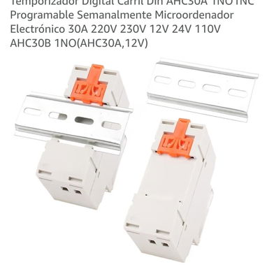 Temporizador Digital programable Semanalmente M30A - Img 107734383