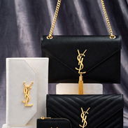 Bolsos YSL Clutch Blanco Negro Set Chevron – ¡Oferta Especial! – ¡Mejores precios y calidad conmigo! - Img 56569461