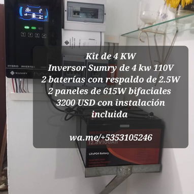 Kits solares - 8/9