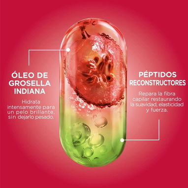 š„ Rebaja! Set Shampoo / Acondicionador Garnier Fructis Borrador de daƱo POST QUĆMICA 650 mL - Img 115589315