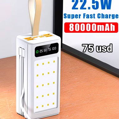 Cargador portátil (powerbank) 70000mah - Img 123237074