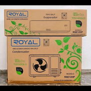 Split marca Royal de 1tn nuevo en caja con garantía y mensajería - Img 54992990