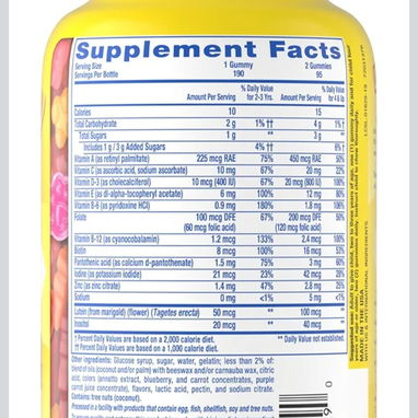 Multivitaminas para niños (190 gomitas) - Img 121707617