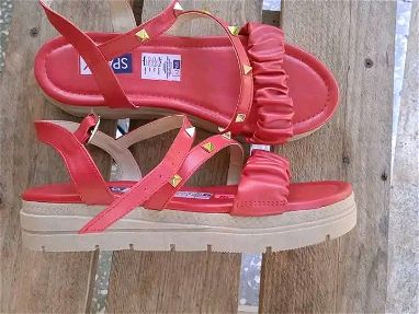 Sandalias altas originales rojas - Img main-image