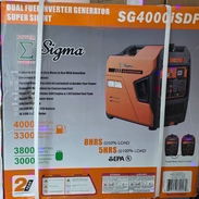 Planta eléctrica, Sigma, 3300W, gasolina y gas, silenciosa -mensajería gratis y garantía - Img 57293455