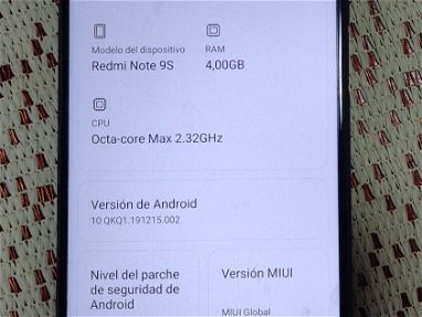 Xiaomi Redmi9S, 4/64, de uso, perfecto con cargador y cover - Img main-image