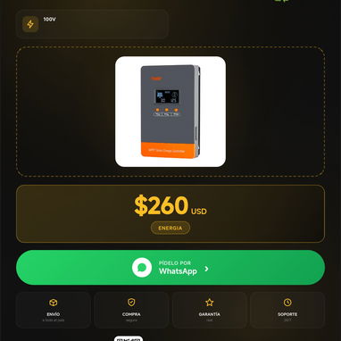 Mppt , batería , Transfer - 10/10