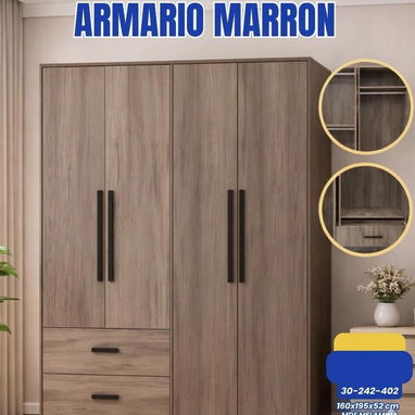 📢 Armarios marrón para decorar su habitación. Importados - Img 123086263