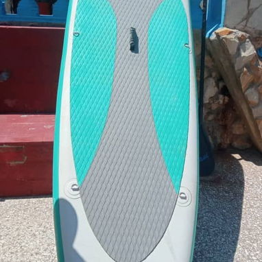 Tabla de kitesurf inflable con remo y bomba de aire - Img 120336800