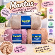 Colchas medidas en la foto 2 x 1.5 metros 8 USD - Img 57536401