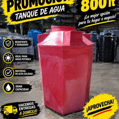 Tanques plásticos para agua de todas las capacidades 📞 50248593 - 5/10