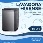 Lavadora Hisense 10.5kg - Img 56664441