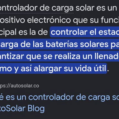 Controlador de carga solar - 5/8