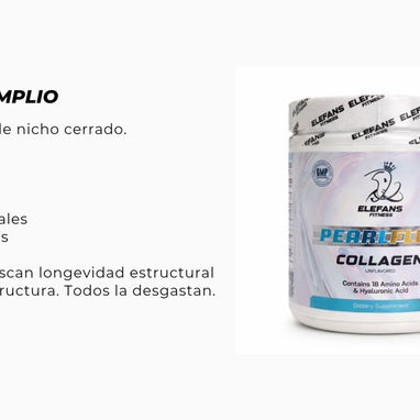 Colágeno Hidrolizado en Polvo PearlFlex®– Soporte para Articulaciones, Piel, Cabello y Uñas – Recuperación Muscular – - 7/8