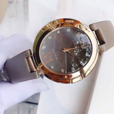 CITIZEN ECODRIVE CAPELLA (EX1513-00Y) CRISTAL DE ZAFIRO , 34MM CON MANILLA DE PIEL Y ACERO INOXIDABLE ORO ROSA 58049738 - Img 106105921