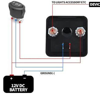 Relay automotriz Podazz de 12V 200A - 2/3