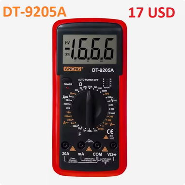 J133 Vendo multimetos y jucones o pinzas amperimétricas, varios modelos, marcas Aneng - Img 126043779