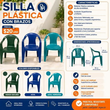 SILLA HABANA . SILLAS VARIAS. De oficina, de bar, plegables - 4/6