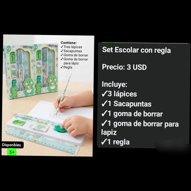 Mochilitas para prescolar y utensilios para la escuela - 6/10