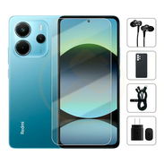 Xiaomi Redmi Note 14 Versión Global, 6Gb Ram, 128Gb Almacenamiento, Con Cover, Mica y Audífonos - Azul 195$ - Img 54790379