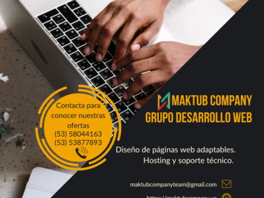 Maktub. Diseño de Páginas Web. Blogs. Tiendas On-line. Hosting. Radicamos en La Habana. - Img main-image
