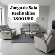 Juego de Sala Reclinables/ 1800 USD - Img 55162490
