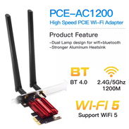 Targeta PCIe wifi y Bluetooth AC 1200 - Img 55585052