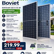 Panel Solar Bifacial 555W Boviet - Img 57195150