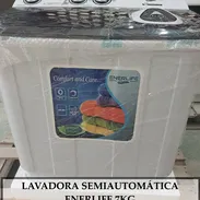 LAVADORA SEMIAUTOMÁTICA ENERLIFE 7KG. ENTREGA DE FACTURA. VARIEDAD DE ÚTILES DEL HOGAR, FERRETERÍA, ETC - Img 54060644