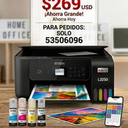 269 dólares. Epson Ecotank L3250 - Img 52663467