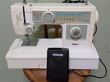 vendo maquina de coser y de bordar yamata - Img 64852502