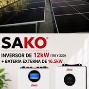 Kit Solar Profesional Sako de 12kw+ batería de 16.5kw ) - Img 55312477