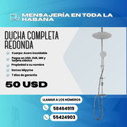 📢 DUCHA COMPLETA SOBRE PONER REDONDA 💲 Precio: 50 USD - Img 55618857