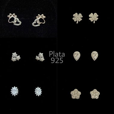 Aretes de Plata 925 - Img 114172649