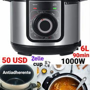 ¡Olla de Presión Analógica RUDENKOV 6L - 1000W! - $50 USD - Img 55976666