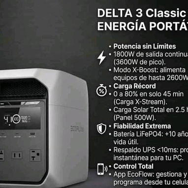 KIT SOLARES, ECOFLOW, INVERSORES Y PLANTAS DE ENERGÍA - Img 121738397