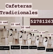 Cafeteras Tradicionales de todos los Tamaños... - Img 46041914